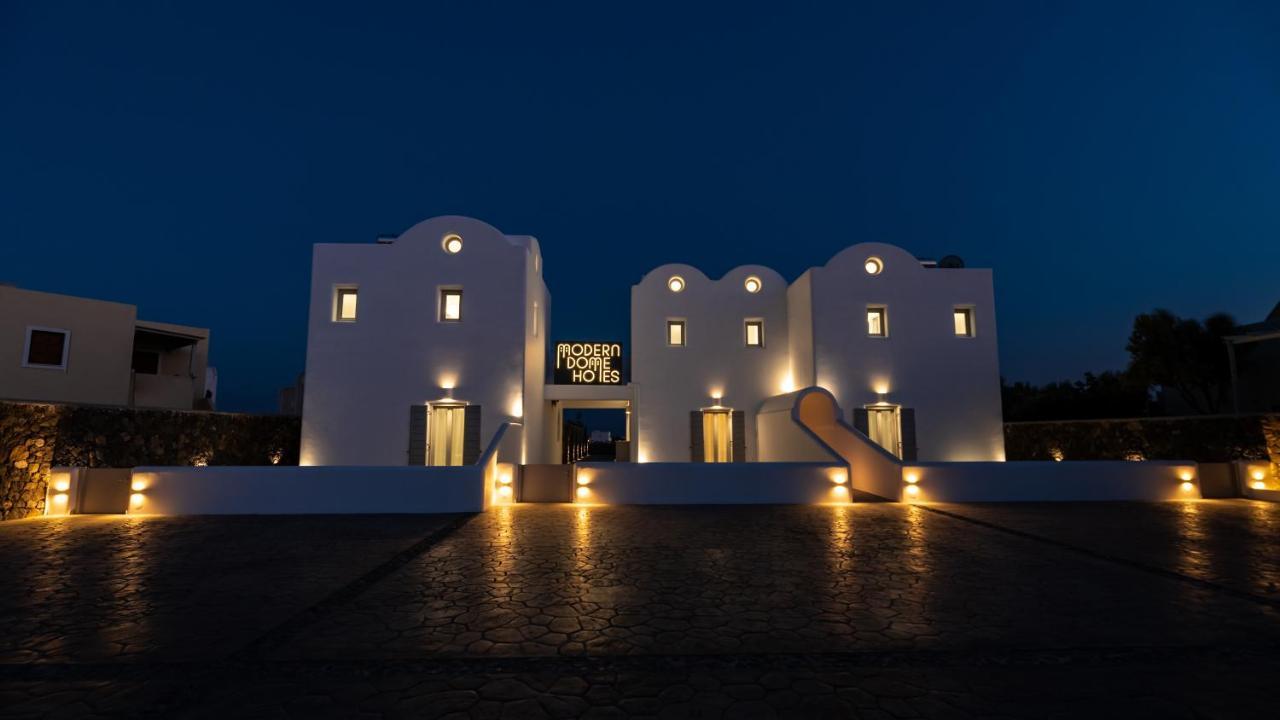 Modern Dome Homes Of Santorini Perissa  Exterior foto