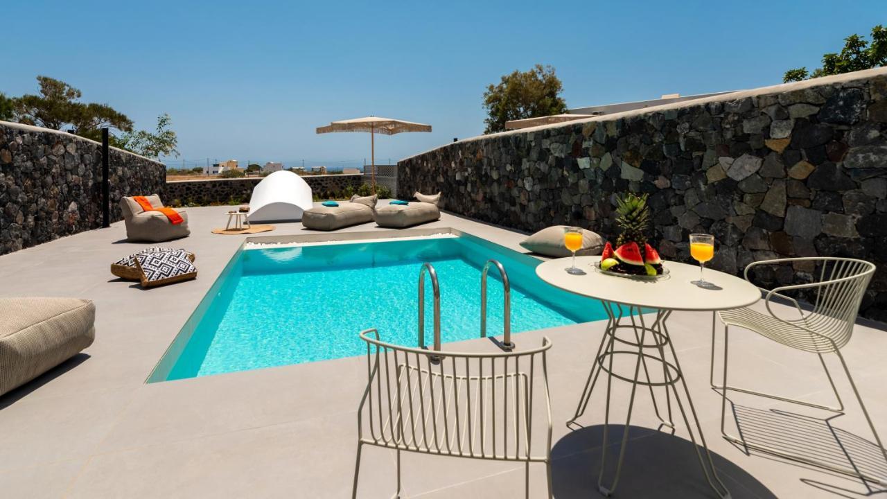 Modern Dome Homes Of Santorini Perissa  Exterior foto